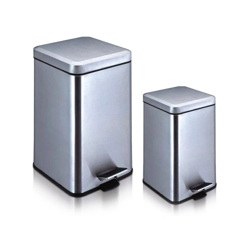 Foot pedal Stainless Steel Trash Can