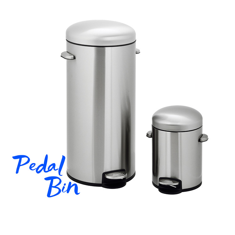30L Tall Foot Step Bin