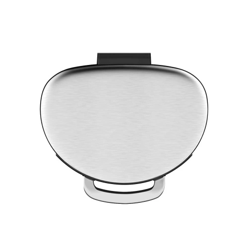 Stainless Steel Semi-round Step-on Trash Can