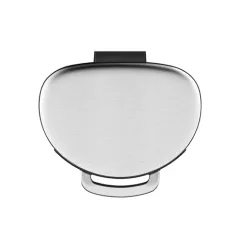 Stainless Steel Semi-round Step-on Trash Can