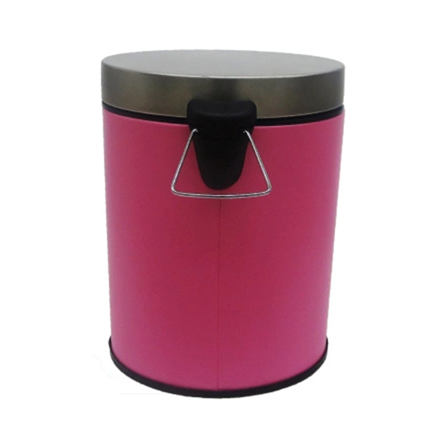 Oval Shape Bathroom Step Garbage Can