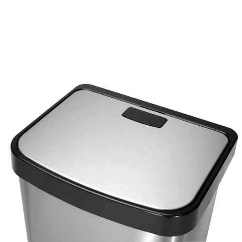 Foot Operation 410 Coating Stainless Steel Trash Can