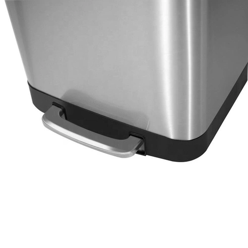 Foot Operation 410 Coating Stainless Steel Trash Can