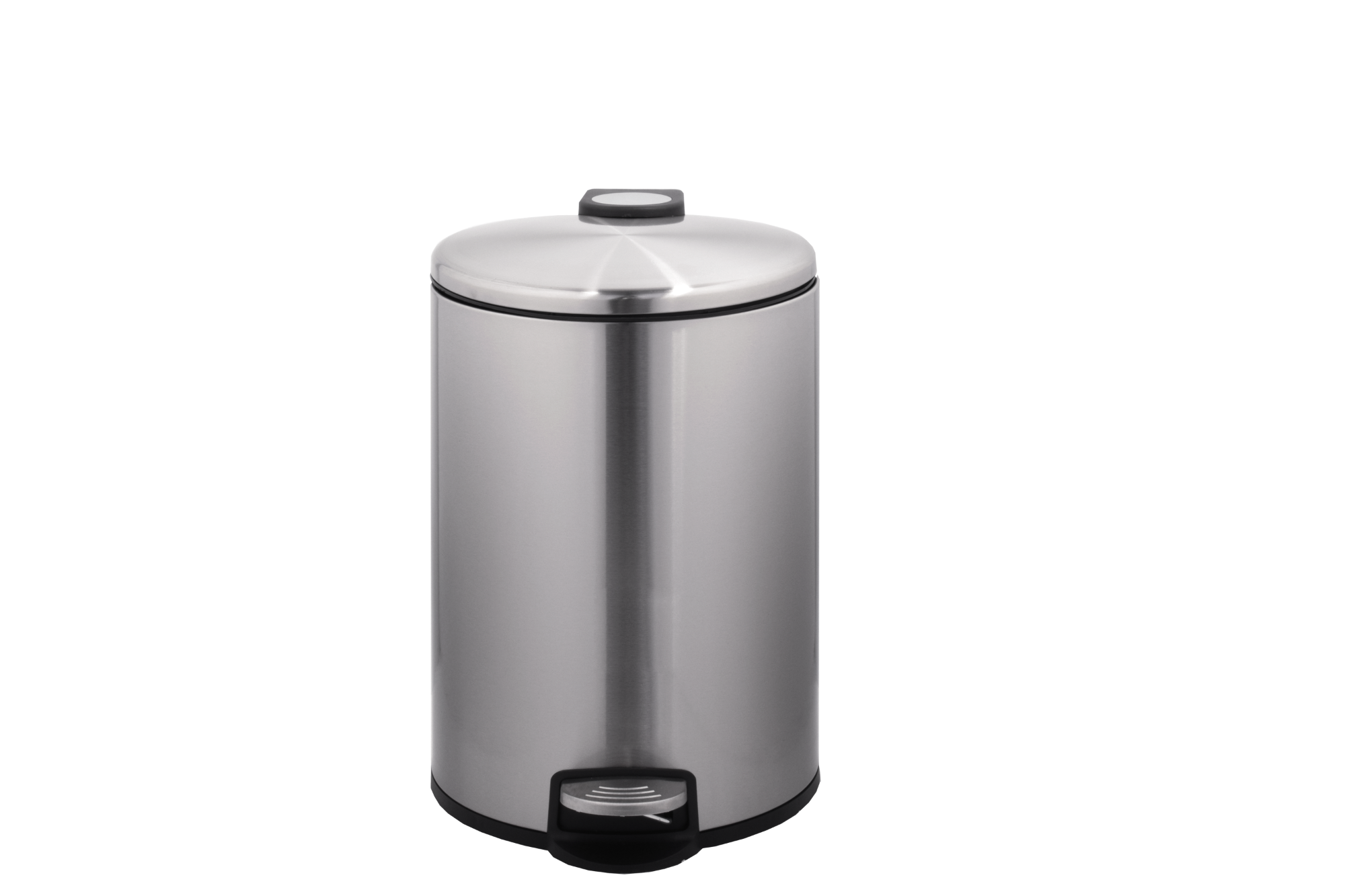 Stainless SteeL Bathroom Thin Lid Foot Step Bin