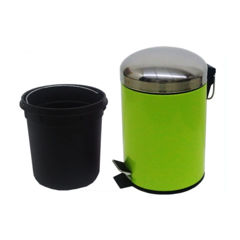 12L Kitchen Household Metal Dustbin