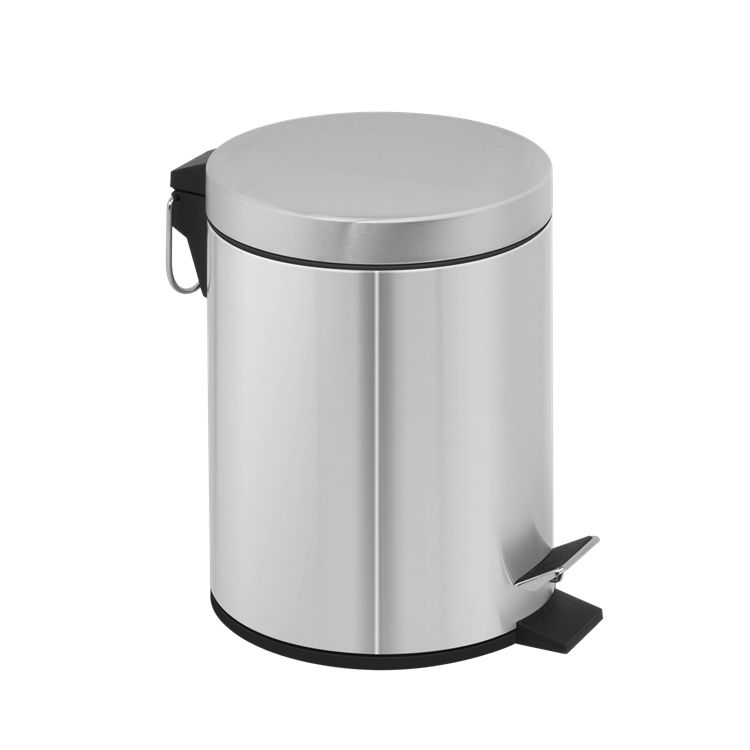 Basic Round Shape Bath Room Pedal Bin