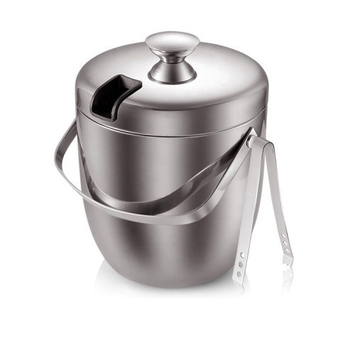 Double Wall Insulated Steel Wine Ice Bucket