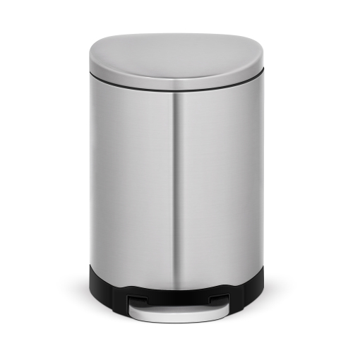 Stainless Steel Trash Can With Lid