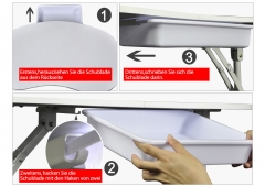 Zhenyao folding manicure table