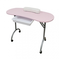 Zhenyao Folding Manicure Table MT-005 Pink