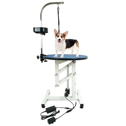 Electronic Rotatable Pet Grooming Table EGT-301 Blue