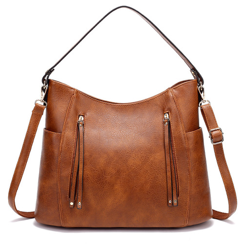 Leather Crossbody Shoulder Bags, Large Tote Bag with Detachable Holster, Fashion Shoulder Bag Concealed Carry Purses, Large Capacity Handbags For Women