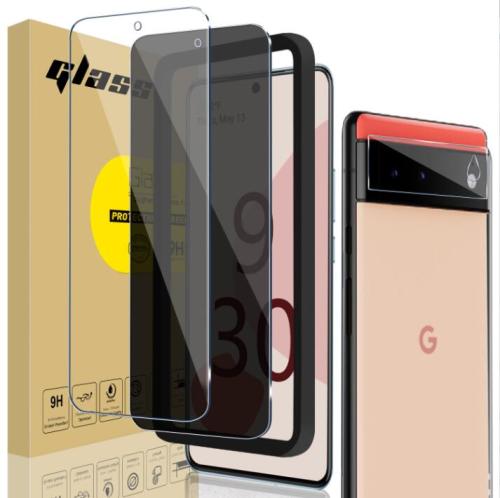 Google Pixel 6 Toughened film 28-degree Anti-Peeping Film HD Privacy Protective Phone Glass Stick