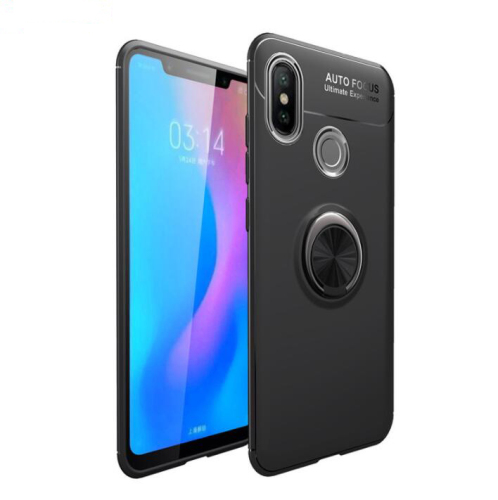 Xiaomi note8 Pro Invisible Magnet Finger Holder Mobile Phone Case Anti drop Shockproof Car Phone Holder