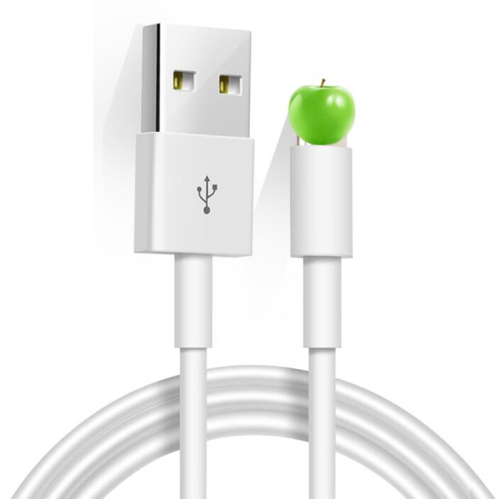 TPE Enviromental Fast Charge Data Wire Cable Solid Plug Fit for Apple iPhone All Series