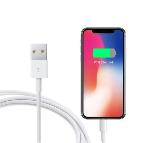 1m E75 Original Data Cable Charge Wire for iPhone 7 8 Plus XR XS Max