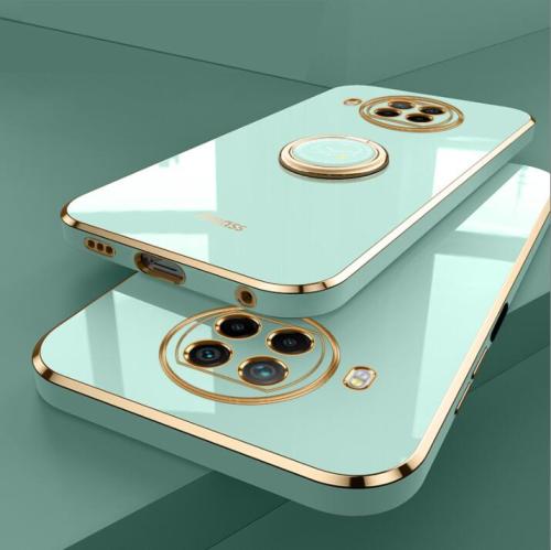 XiaoMi Note9Pro Soft TPU electroplated Straight Brim Fashion Phone Case