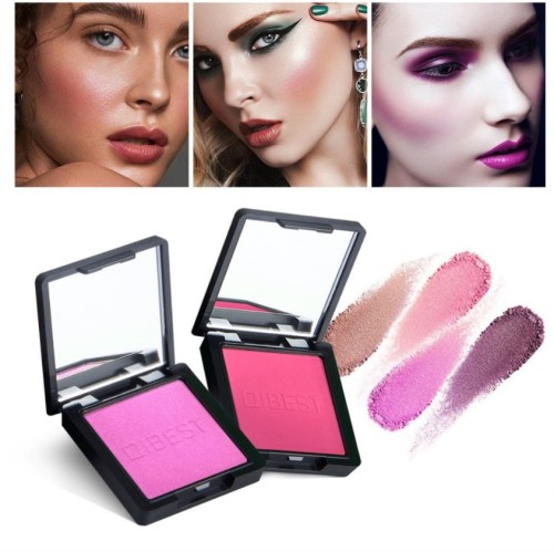 Pearl Matte Powder Blush Makeup Palette, Illuminating Pigmented Blush with Vitamin C and Botanical Conditioners for Blendable, Buildable Application
