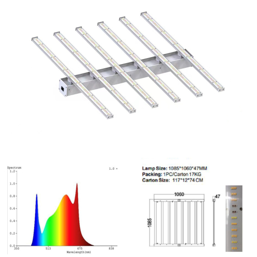 600W Spider LED Plant Grow Light