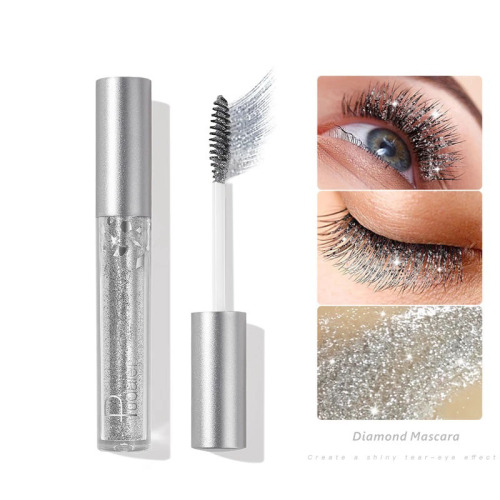 Diamond Mascara Diamond shine Lash Extensions Makeup Silk Graft Growth Fluid Professional Rimel for Eye This is not an ordinary mascara, but a mascara with shattered diamond glitter. It will apply a shimmery film on your lashes. (It is recommended to use