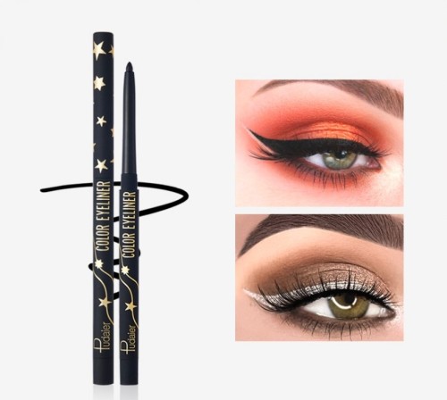 Waterproof Pencil Eye Liner | Micro Precision Tip, Twist Up, Self-Sharpening, Long Lasting, Smudge-Resistant, High-Intensity Color, Ultra-Smooth