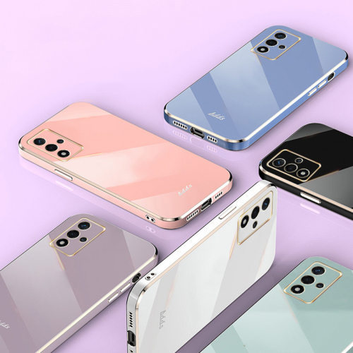 OPPO Electroplating Straight edge TPU Phone Cover Protective Case