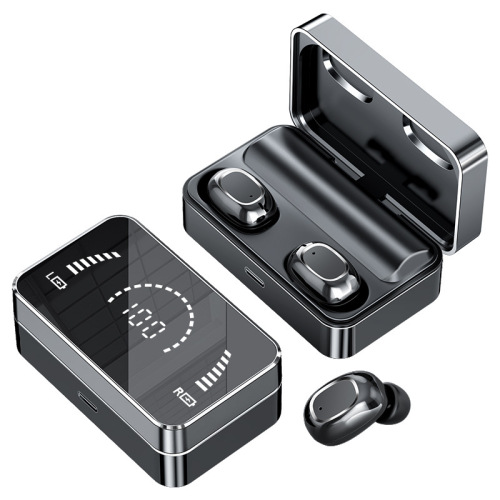 Bluetooth 5.0 Wireless Headset Sport Running Secure Stereo Earphone