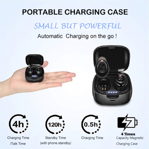 IPX5 Waterproof Bluetooth Wireless In Ear Headset Stereo Earphone