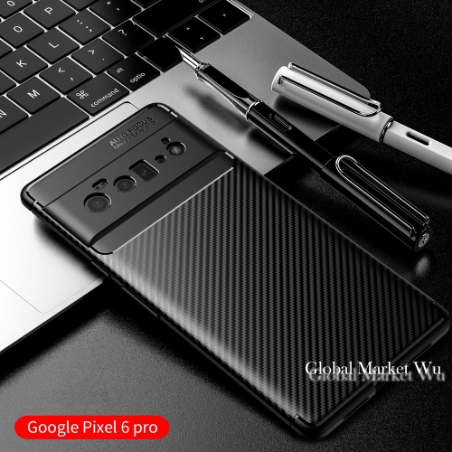 Google Pixel 6pro Carbon Fiber TPU phone case Frosted Anti Fall Dropproof
