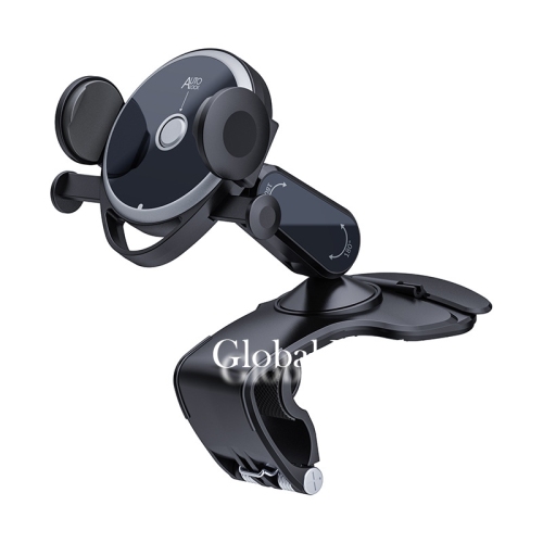 Car Phone Holder Navigation Bracket Holder 1080° Rotation use on dashboard sun shield Rearview Mirror