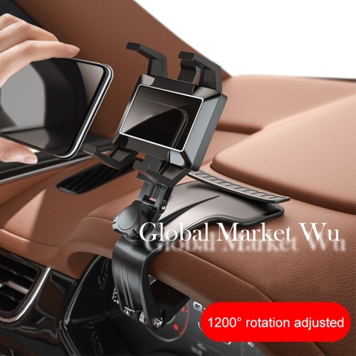 Navigation Bracket for Car dashboard use 1200° Rotation adjusted Phone Holder