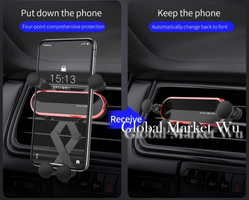 Universal Gravity Car Phone Holder Air Vent Mount Mobile Phone Stand Holder Phone Holder