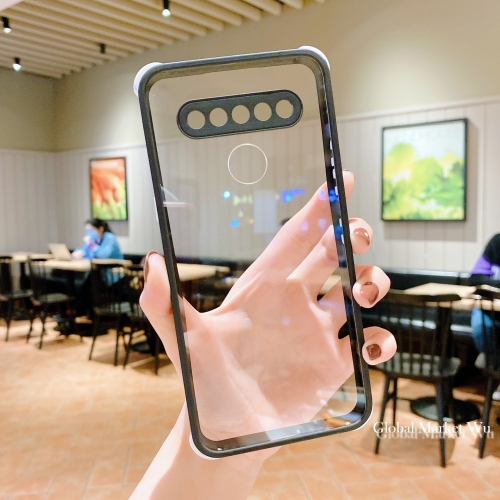 LG K61/K22/K42 Four Corner Protection Shockproof Transparent Phone Case