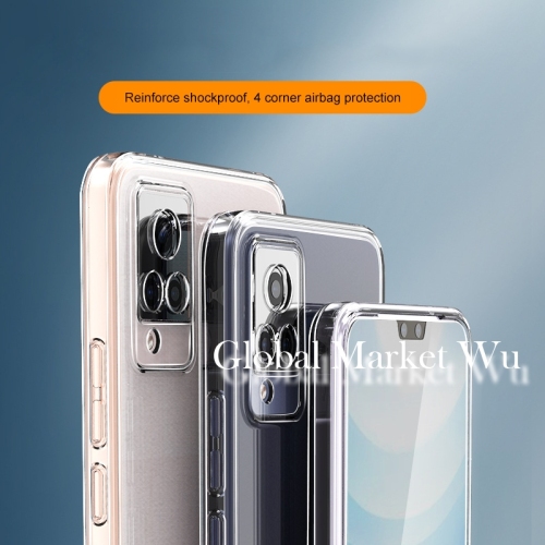 Vivo X50 X60 S9 TPU Transparent Airbag Shockproof Protection Phone Case