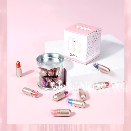 12 Pcs Mini Eyeshadow Stick Set, Capsule Color Shimmer Eyeshadow Crayon, Pro Waterproof &amp; Long Lasting Eye Painting Sticks Stocking Stuffers for Christmas Gift