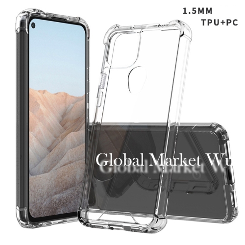 Google Pixel 5 All-inclusive Four Corners Airbag Shockproof TPU Soft Back Cover