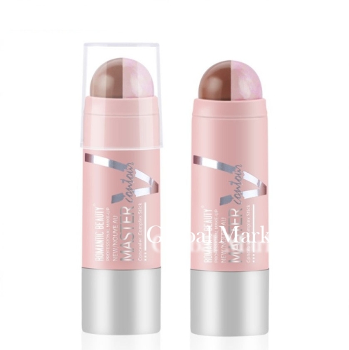 Double-Headed Highlight Stick, Contour and Highlighters Stick, Contour Stick,Concealer Contour, Highlighters Stick, Make up Concealer Contouring Cream Set Face Highlighters Sticks