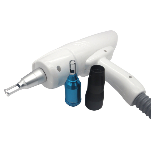 Q Switch Nd Yag Laser Handpiece Laser Handle ND YAG Laser Tattoo Removal Beauty Machine Laser Handle with 532nm/1064nm/1320nm Tips Laser Handle