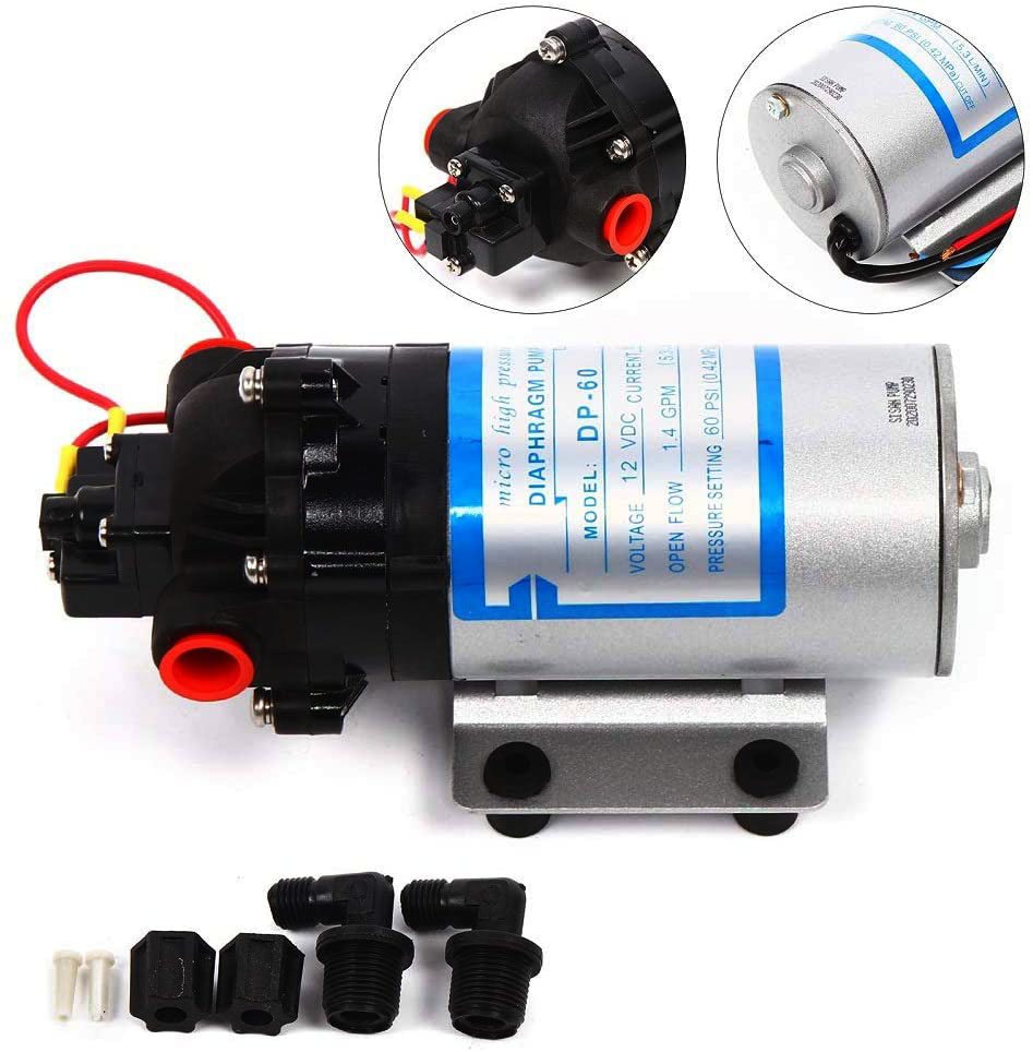 DP-60 DP-60A 12V 24V Micro High Pressure Diaphragm Pump DP-60 12V