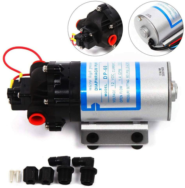 DP-60 DP-60A 12V 24V Micro High Pressure Diaphragm Pump DP-60A 12V
