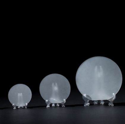 Single Sided Polished Sapphire Wafer Dia 25.4mm, 0.43mm thickness,