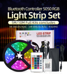 LED light with 5050RGB 60 lights APP bluetooth control music soft light bar