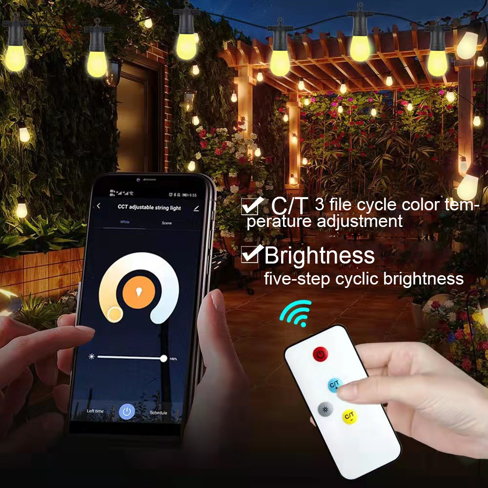 Christmas Courtyard water proof LED String Light