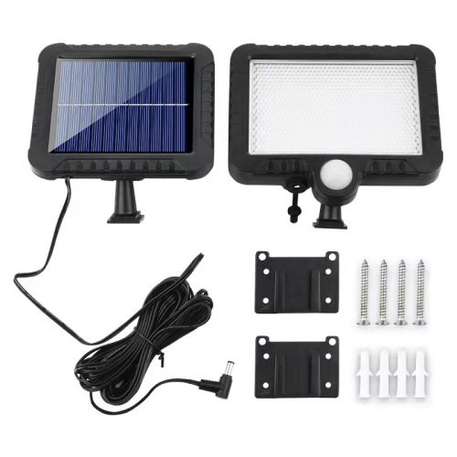 Split type human inductive solar wall lamp LED outdoor courtyard waterproof road lighting