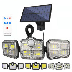 Solar split inductive wall lamp outdoor garden lamp waterproof household garage lamp