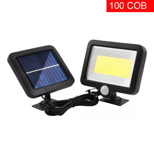 Split type human inductive solar wall lamp LED outdoor courtyard waterproof road lighting