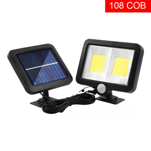 Split type human inductive solar wall lamp LED outdoor courtyard waterproof road lighting
