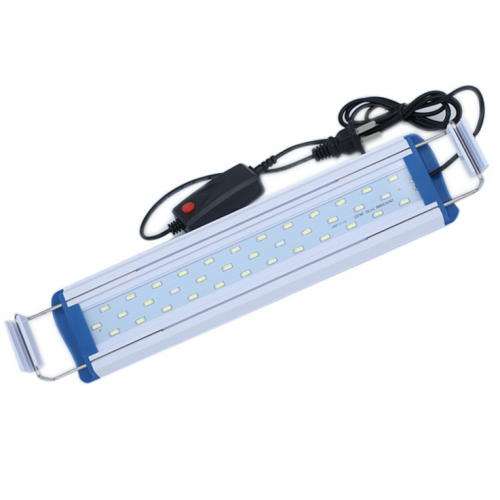High wattage Slim LED Aquarium lamp for 7W 10W 12W 14W 15W 220V for different size of fish tank