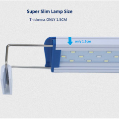 High wattage Slim LED Aquarium lamp for 7W 10W 12W 14W 15W 220V for different size of fish tank