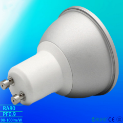 Dimmable COB LED MR16 bulb 3W 5W 7W no glare 85V-265V/12V Size 50×57MM for hotel and living room